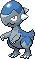 Cranidos Pixel Art gen4_heartgold-soulsilver - Pokemon Gallery