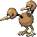 Doduo Pixel Art gen4_heartgold-soulsilver - Pokemon Gallery