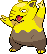 Drowzee Pixel Art gen4_heartgold-soulsilver - Pokemon Gallery