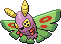 Dustox Pixel Art gen4_heartgold-soulsilver - Pokemon Gallery