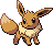 Eevee Pixel Art gen4_heartgold-soulsilver - Pokemon Gallery