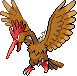 Fearow Pixel Art gen4_heartgold-soulsilver - Pokemon Gallery