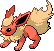 Flareon Pixel Art gen4_heartgold-soulsilver - Pokemon Gallery