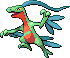 Grovyle Pixel Art gen4_heartgold-soulsilver - Pokemon Gallery