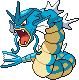 Gyarados Pixel Art gen4_heartgold-soulsilver - Pokemon Gallery