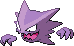 Haunter Pixel Art gen4_heartgold-soulsilver - Pokemon Gallery