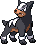 Houndour Pixel Art gen4_heartgold-soulsilver - Pokemon Gallery