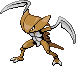 Kabutops Pixel Art gen4_heartgold-soulsilver - Pokemon Gallery