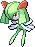 Kirlia Pixel Art gen4_heartgold-soulsilver - Pokemon Gallery