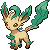 Leafeon Pixel Art gen4_heartgold-soulsilver - Pokemon Gallery