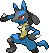 Lucario Pixel Art gen4_heartgold-soulsilver - Pokemon Gallery