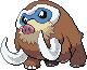 Mamoswine Pixel Art gen4_heartgold-soulsilver - Pokemon Gallery