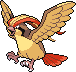 Pidgeot Pixel Art gen4_heartgold-soulsilver - Pokemon Gallery