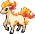 Ponyta Pixel Art gen4_heartgold-soulsilver - Pokemon Gallery