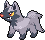 Poochyena Pixel Art gen4_heartgold-soulsilver - Pokemon Gallery