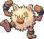 Primeape Pixel Art gen4_heartgold-soulsilver - Pokemon Gallery