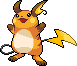 Raichu Pixel Art gen4_heartgold-soulsilver - Pokemon Gallery