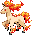 Rapidash Pixel Art gen4_heartgold-soulsilver - Pokemon Gallery