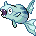 Remoraid Pixel Art gen4_heartgold-soulsilver - Pokemon Gallery