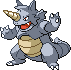 Rhydon Pixel Art gen4_heartgold-soulsilver - Pokemon Gallery