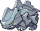 Rhyhorn Pixel Art gen4_heartgold-soulsilver - Pokemon Gallery