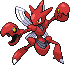 Scizor Pixel Art gen4_heartgold-soulsilver - Pokemon Gallery