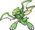 Scyther Pixel Art gen4_heartgold-soulsilver - Pokemon Gallery