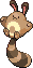 Sentret Pixel Art gen4_heartgold-soulsilver - Pokemon Gallery