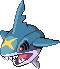 Sharpedo Pixel Art gen4_heartgold-soulsilver - Pokemon Gallery