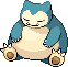 Snorlax Pixel Art gen4_heartgold-soulsilver - Pokemon Gallery