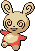 Spinda Pixel Art gen4_heartgold-soulsilver - Pokemon Gallery