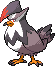 Staraptor Pixel Art gen4_heartgold-soulsilver - Pokemon Gallery