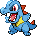 Totodile Pixel Art gen4_heartgold-soulsilver - Pokemon Gallery