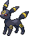 Umbreon Pixel Art gen4_heartgold-soulsilver - Pokemon Gallery