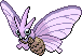 Venomoth Pixel Art gen4_heartgold-soulsilver - Pokemon Gallery