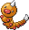 Weedle Pixel Art gen4_heartgold-soulsilver - Pokemon Gallery