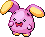 Whismur Pixel Art gen4_heartgold-soulsilver - Pokemon Gallery