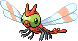 Yanma Pixel Art gen4_heartgold-soulsilver - Pokemon Gallery