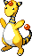 Ampharos Pixel Art gen4_platinum - Pokemon Gallery