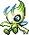 Celebi Pixel Art gen4_platinum - Pokemon Gallery