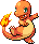 Charmander Pixel Art gen4_platinum - Pokemon Gallery