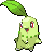 Chikorita Pixel Art gen4_platinum - Pokemon Gallery