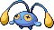 Chinchou Pixel Art gen4_platinum - Pokemon Gallery