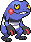 Croagunk Pixel Art gen4_platinum - Pokemon Gallery