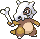 Cubone Pixel Art gen4_platinum - Pokemon Gallery