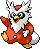 Delibird Pixel Art gen4_platinum - Pokemon Gallery