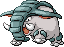 Donphan Pixel Art gen4_platinum - Pokemon Gallery