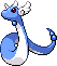 Dragonair Pixel Art gen4_platinum - Pokemon Gallery