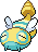 Dunsparce Pixel Art gen4_platinum - Pokemon Gallery