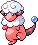 Flaaffy Pixel Art gen4_platinum - Pokemon Gallery